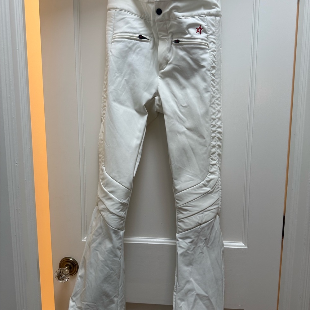 Women's White ski pants